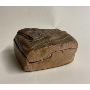 Stoneware Box Barbara Delfosse, La Borne