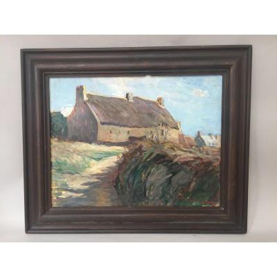 Jean Botrel. Hamlet In Brittany. Bréhat