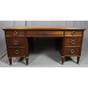 Mahogany Desk Maison Haentges In Paris