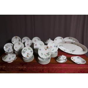 Porcelain Table Service 57 Pieces Maison Pouyat Limoges XIX