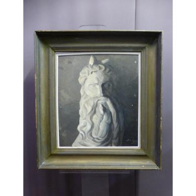 Portrait Of After Moses To Michelangelo, XIX Century