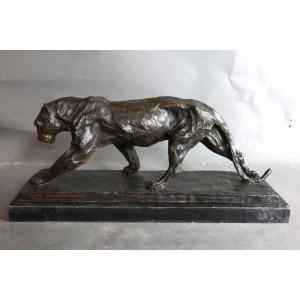 Bronze Panther After Bugatti