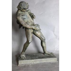 Antique Bronze Sculpture After Sabatino De Angelis