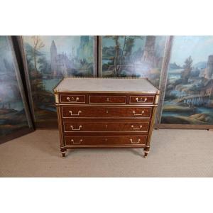 Louis XVI Chest Of Drawers, 18th Century