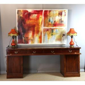 19th Century Mahogany Console Table