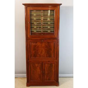 Louis XVI Era Cardboard Secretary