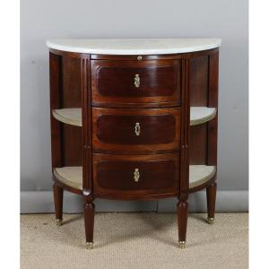 Louis XVI Half-moon Chest Of Drawers