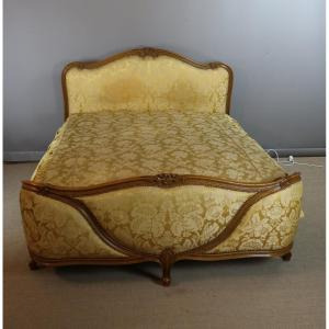 Louis XV Walnut Bed