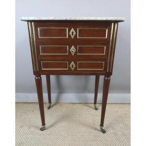 Louis XVI Bedside Table 