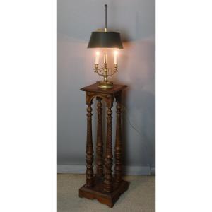 19th Century Gilt Bronze Hot Water Bottle Lamp