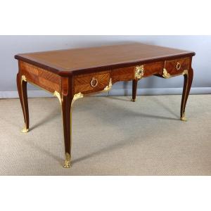 Louis XV Style Desk From The Haentges House, 19th Century