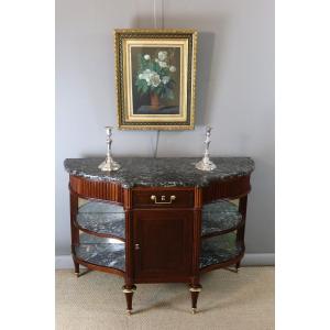 Louis XVI Style Mahogany Sideboard, Late 18th Century