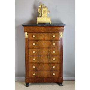 Empire Period Mahogany Chest Of Drawers