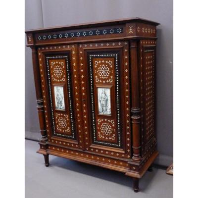 Buffet Marquetry Nineteenth Os