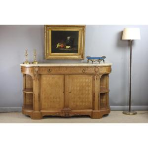 Whitewashed Oak Dining Room Set