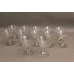 Cut Crystal Glasses For Champagne