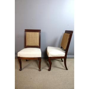Set Of Six Empire Period Chairs