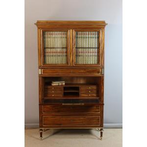 Louis XVI Period Mahogany Secretary Desk