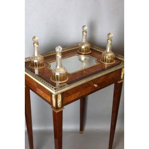 Coffee Table And Its Silverware By Boin-taburet