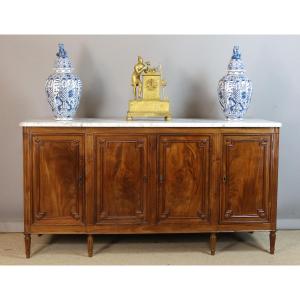 Louis XVI Period Mahogany Sideboard Stamped Dester