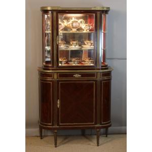 Louis XVI Style Mahogany Display Case