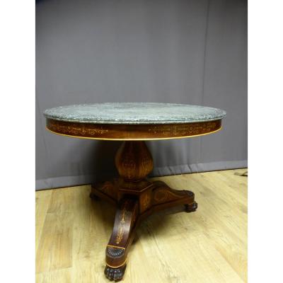 Pedestal Table Charles X