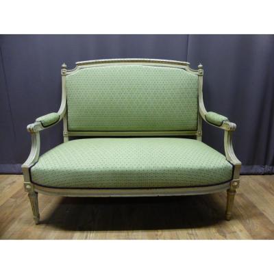 Lacquered Louis XVI Style Sofa