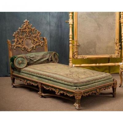 Lit De Repos Régence époque XIX