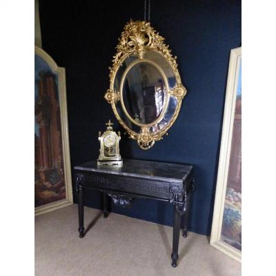 Large Napoleon III Mirror With Reserves