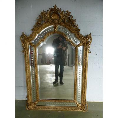 Napoleon III Mirror With Reserves