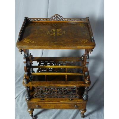 Marquetry Serving Cabinet