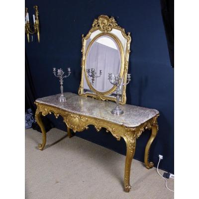 Middle Table In Golden Wood XIX