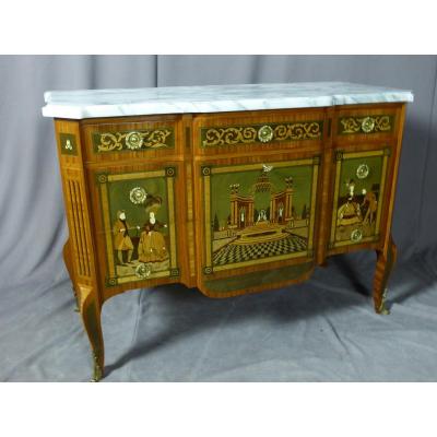 Louis XV Louis XVI Transition Commode