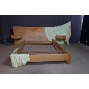 Vintage Bed Signed Vincent Gonzalès