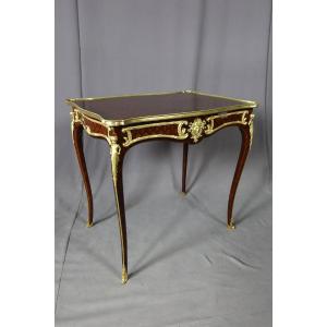 Salon Table In Marquetry XIX