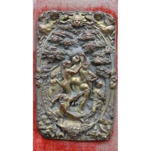 "bacchanalia" Embossed Copper