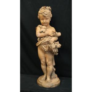 "the Christmas Clog" Terracotta By Jeanne Itasse Broquet