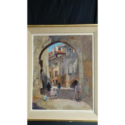 "the Porchelet In Annecy" By Lucien Jonas