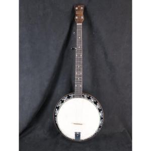 English 5-string Banjo, Melody-jq Brand, Early 20th Century, Playable Condition Musical Instrum