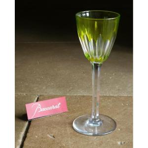 Baccarat Large Roemer Glass, Cassino Model, 19 Cm, Yellow
