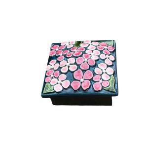 Glazed Earthenware Box - Mithé Espelt (1923-2020)