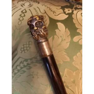 Head Breaking Cane Mid 19th Century