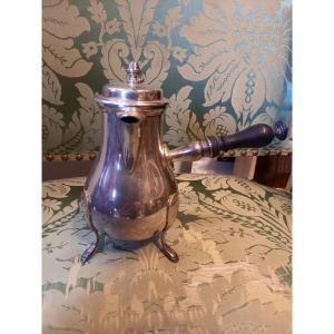Egoiste Jug In Silver Metal 19th Century