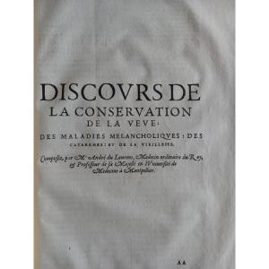 The Complete Works Of André Du Laurens, Physician To Henry Iv, 1621 Edition