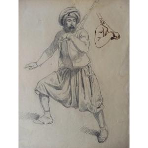 Hippolyte Bellangé: Study Of Soldiers In The Eastern Campaigns 