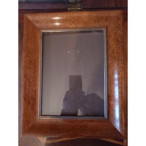 Amboyna Burl Photo Frame Circa 1930