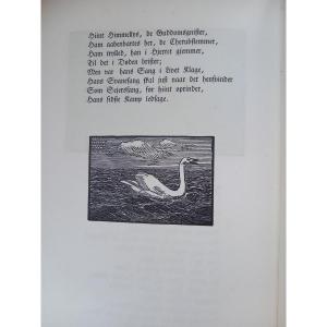 Traekflegene. Illustrious Danish Poems By Johannes Larsen