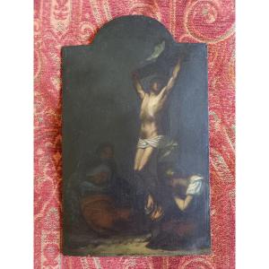 Oil Sketch: Christ Expiring On The Cross