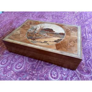 Large Work Box, Exotic Work Circa 1920