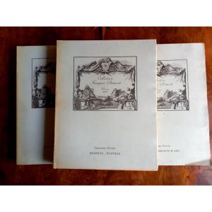 1912. Three-volume Catalog Of The Jacques Doucet Sale
